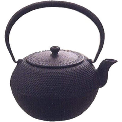 OIGEN 1L Tetsubin Cast Iron Kettle Round ARARE "Hailstone Pattern"