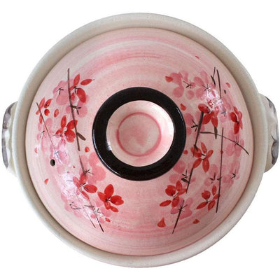 Banko Ware Donabe 25.5cm 2-4 People Skura Clay Pot