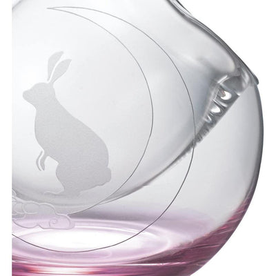 Cold Sake Glass Set Moon & Rabbit