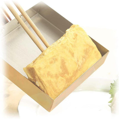 Asahi Tamagoyaki Pan w/lid 18cm Copper