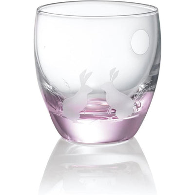 Cold Sake Glass Set Moon & Rabbit