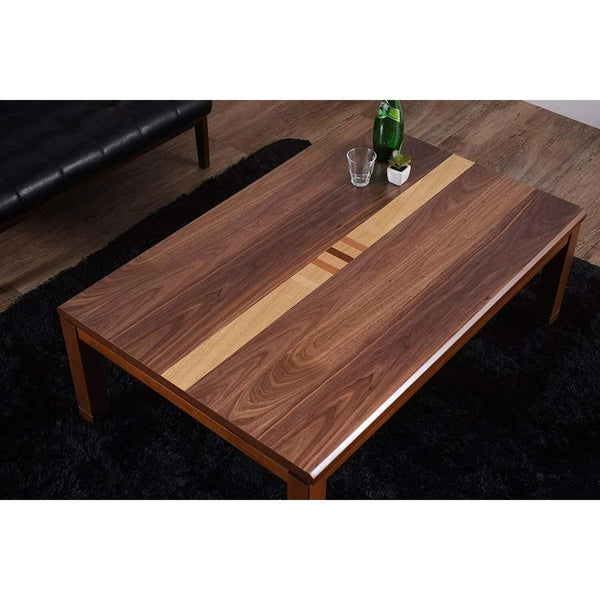 Wooden Kotatsu Table Foot Heater 120 x 80cm Rectangle – Shoran Japan