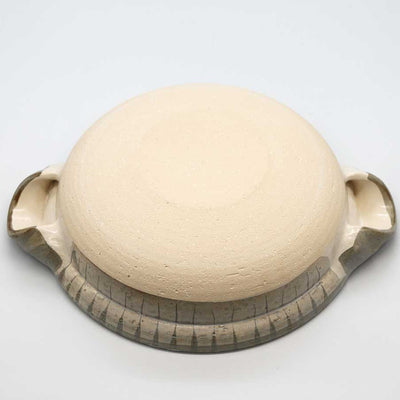 NAGATANIEN IGA Donabe 2-4 People 26.5cm TOKUSA Pattern Clay Pot