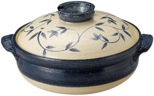 Banko Ware Donabe 4-5 People Large Karakusa Clay Pot