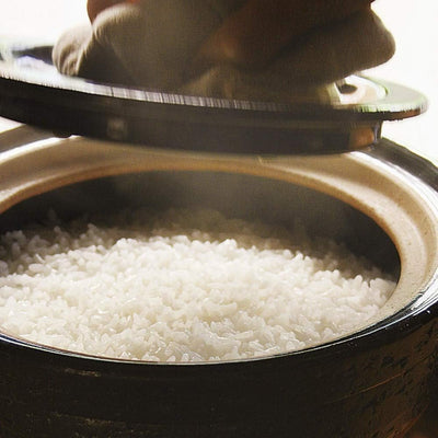 NAGATANIEN KAMADO SAN 1- Rice Cup 18.5cm Donabe Rice Cooker Clay Pot
