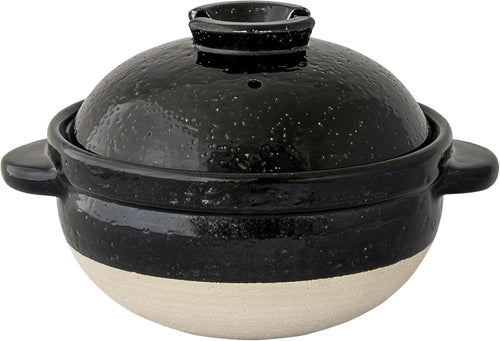 NAGATANIEN KAMADO SAN 2- Rice Cup 21.5cm Donabe Rice Cooker Clay Pot