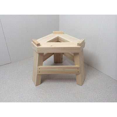 Wooden stand for 1-Sho Stone Mochitsuki Mortar