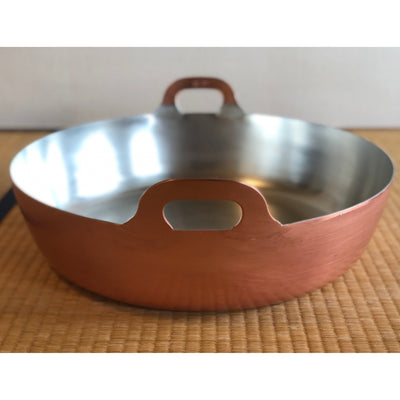 SA Copper 45cm Deep Frying Pot Tempura Nabe Large