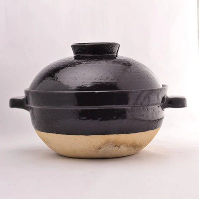 NAGATANIEN KAMADO SAN 3- Rice Cup 24cm Donabe Rice Cooker Clay Pot