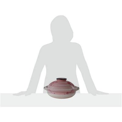 Banko Ware Donabe 25.5cm 2-4 People Skura Clay Pot 