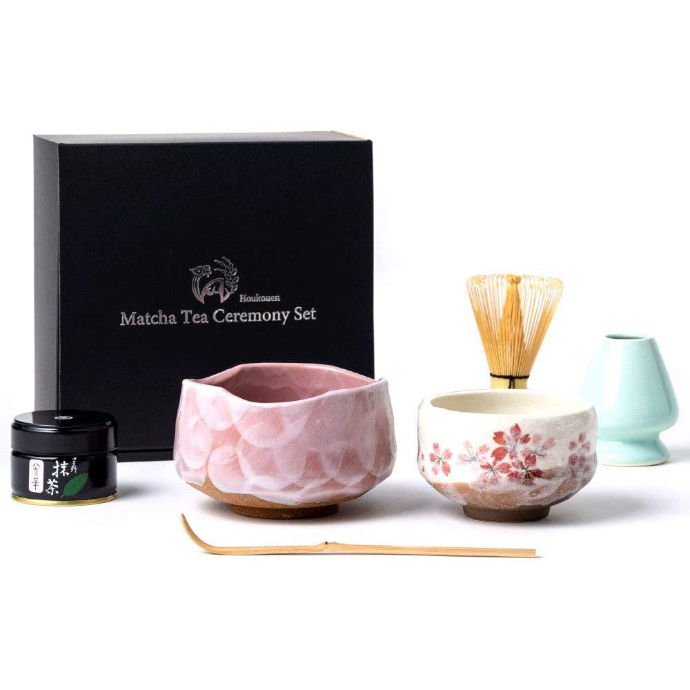 Pink Matcha Tea Set
