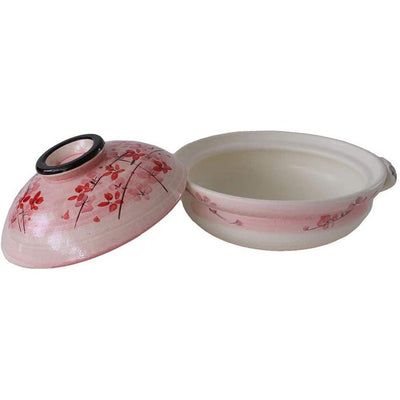 Banko Ware Donabe 25.5cm 2-4 People Skura Clay Pot 