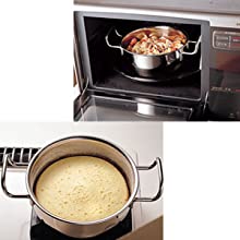 Miyazaki GEO Steamer Pot 25cm for Gas & Induction All Purpose