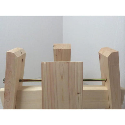 Wooden stand for 2-Sho Stone Mochitsuki Mortar 