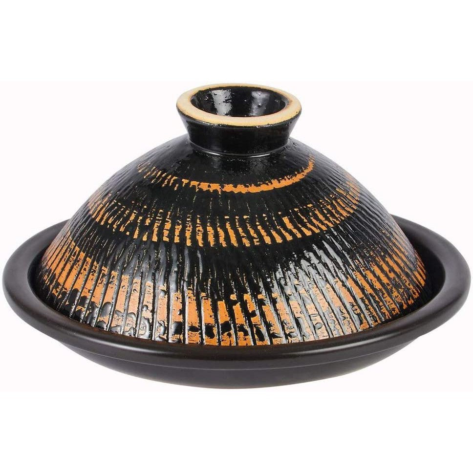 NAGATANIEN Donabe Tagine 3-5 people 32cm Large Clay Pot