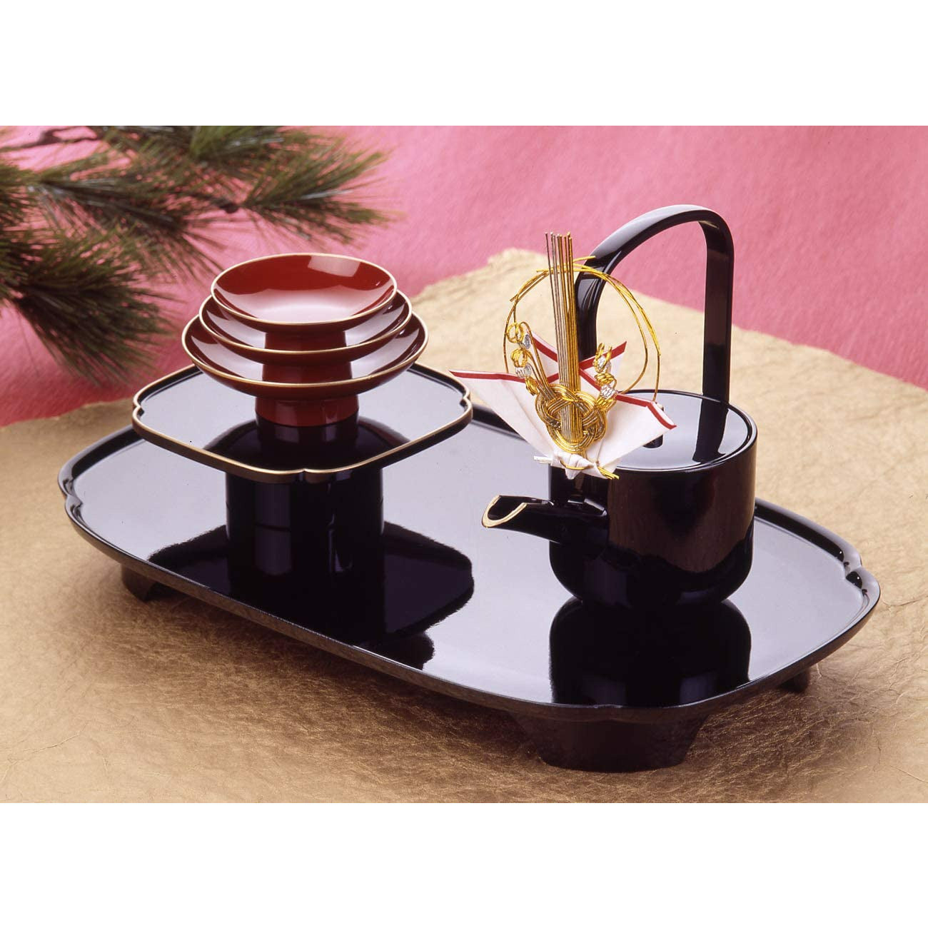 OTOSO Set New Years Ceremony Celebration Yamanaka Urethane Coating 